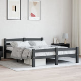 vidaXL Bedframe massief grenenhout 90x200 cm