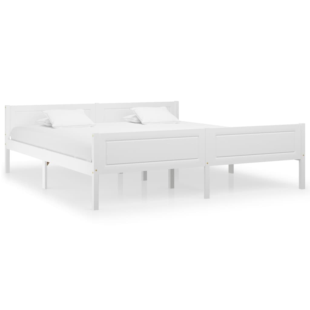 vidaXL Bedframe massief grenenhout 90x200 cm