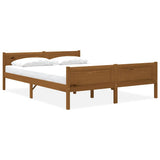 vidaXL Bedframe massief grenenhout 90x200 cm
