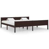 vidaXL Bedframe massief grenenhout 90x200 cm