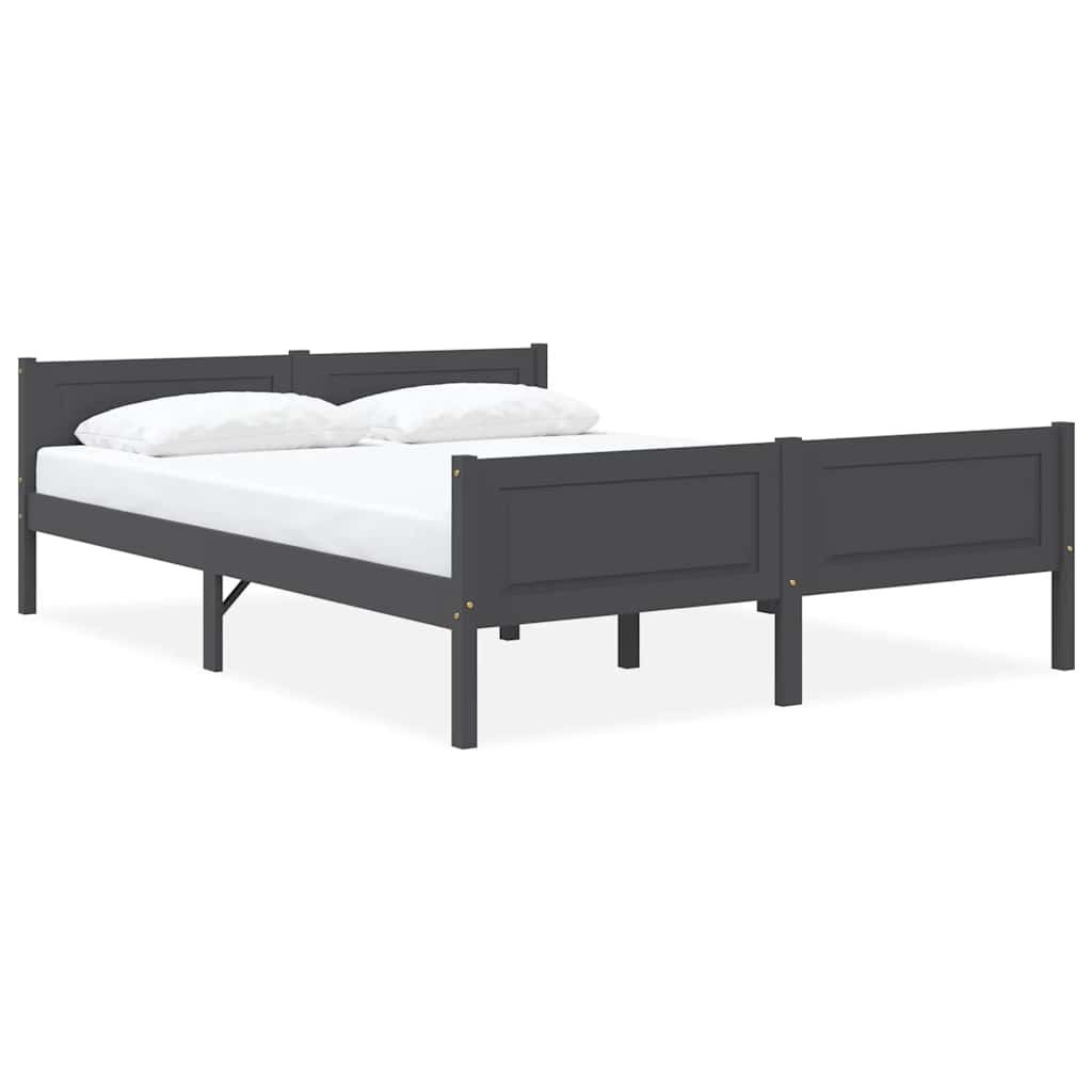 vidaXL Bedframe massief grenenhout 90x200 cm