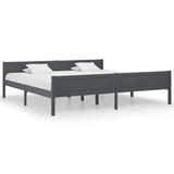 vidaXL Bedframe massief grenenhout 90x200 cm