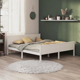 vidaXL Cadre de lit massif vert grenenhout 120x200 cm