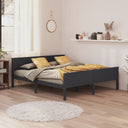 vidaXL Cadre de lit massif vert grenenhout 120x200 cm