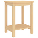 vidaXL Bedside cabinet 35x30x47 cm solid pine natural
