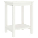 vidaXL Bedside cabinet 35x30x47 cm solid pine natural