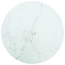 vidaXL Tafelblad van gehard glas 300 mm rond
