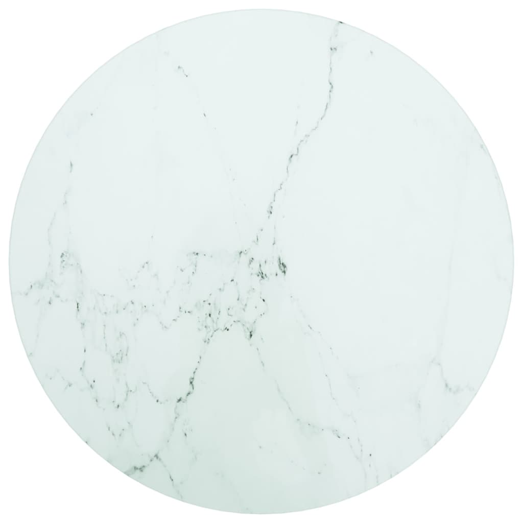 vidaXL Tafelblad van gehard glas 300 mm rond