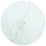 vidaXL Tafelblad van gehard glas 300 mm rond