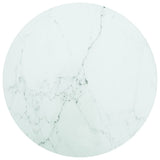 vidaXL Tafelblad van gehard glas 300 mm rond