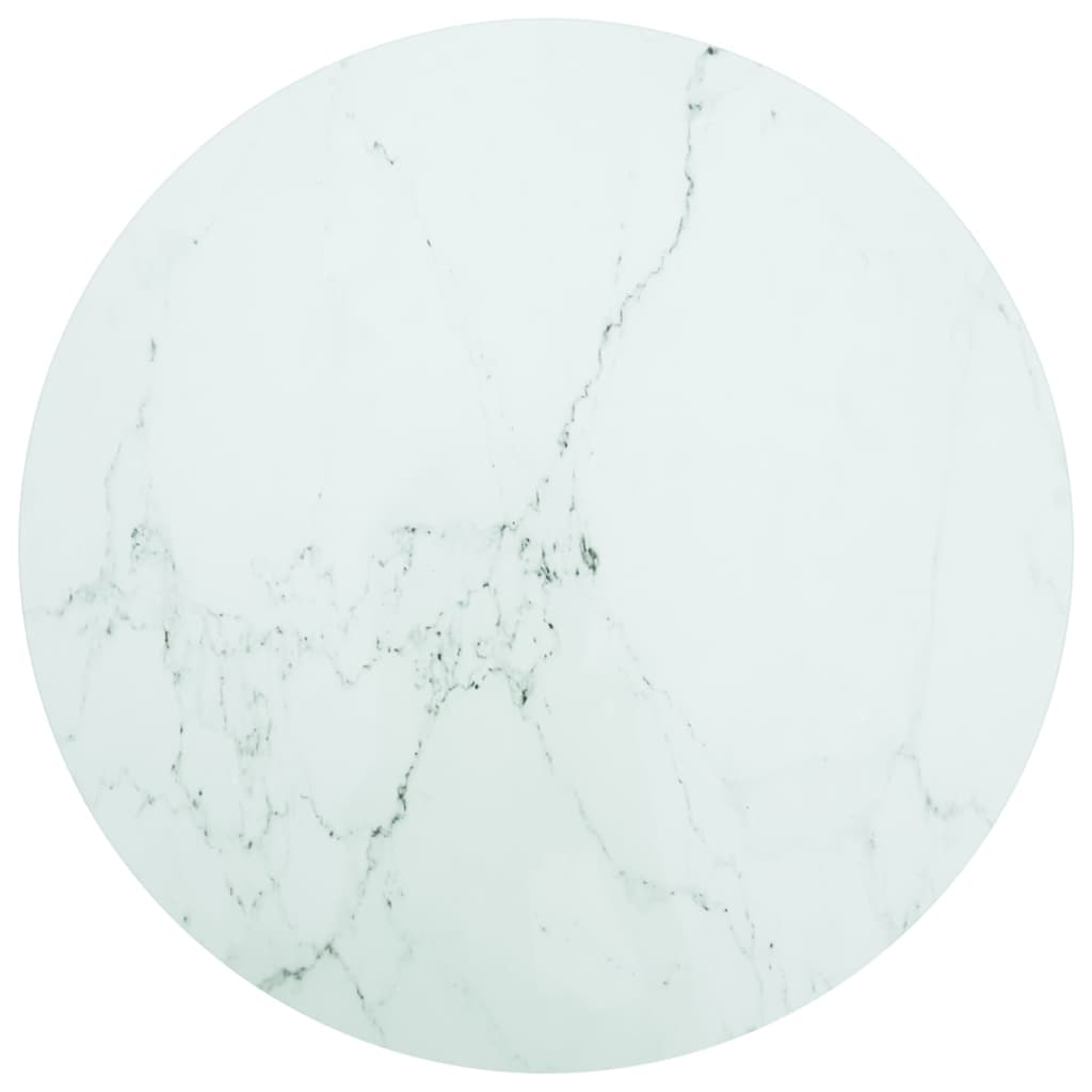 vidaXL Tafelblad van gehard glas 300 mm rond