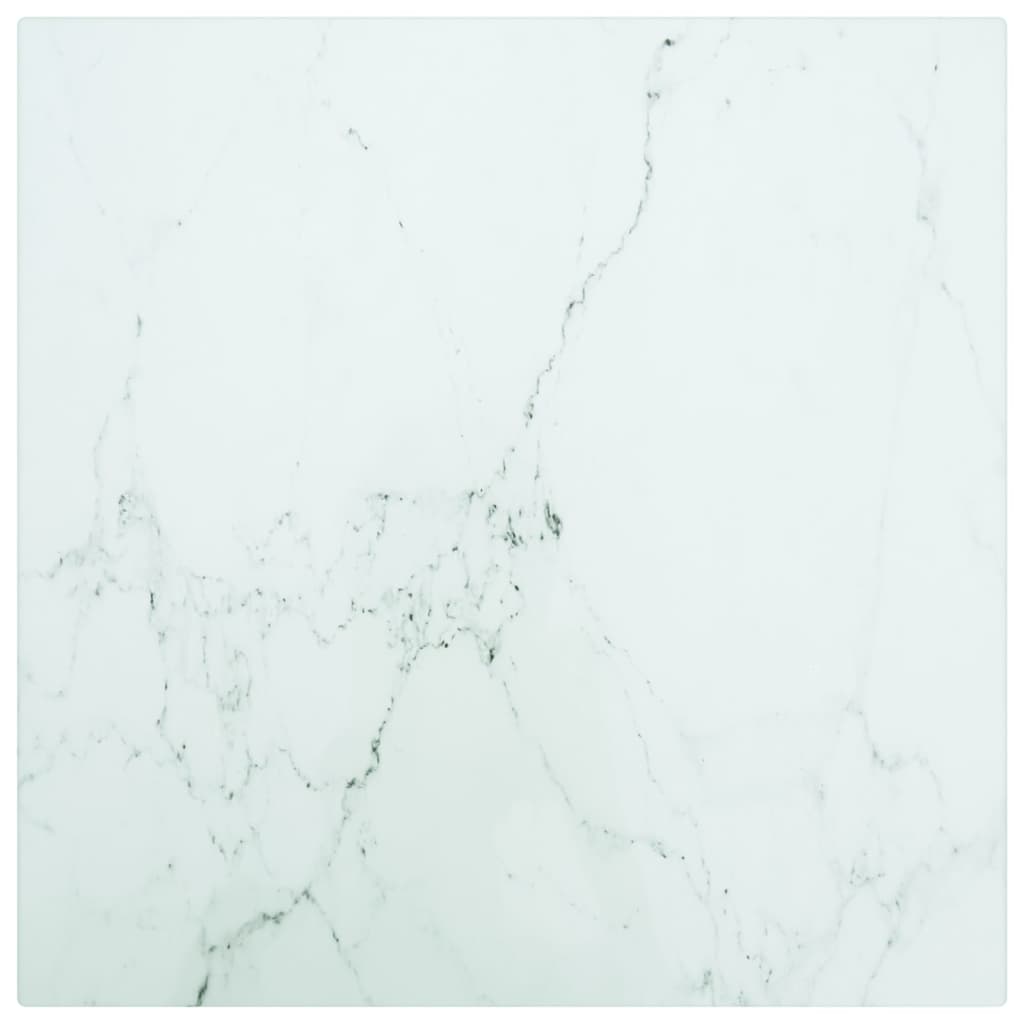 vidaXL Tafelblad van gehard glas 300 mm rond