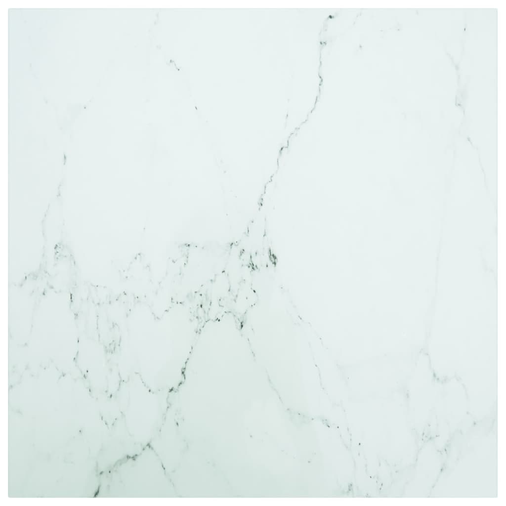 vidaXL Tafelblad van gehard glas 300 mm rond