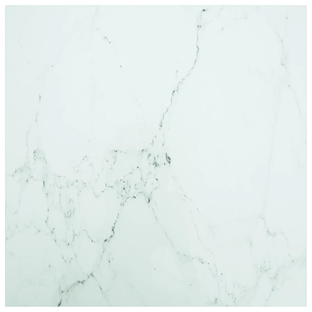 vidaXL Tafelblad van gehard glas 300 mm rond