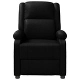 vidaXL Massage Chair Artificial Leather Black