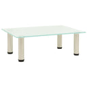 vidaXL Tv-meubel 40x35x17 cm gehard glas zwart