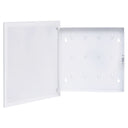 vidaXL Sleutelkast met magneetbord 35x35x5,5 cm wit