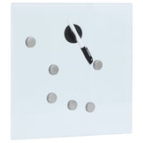 vidaXL Sleutelkast met magneetbord 35x35x5,5 cm wit