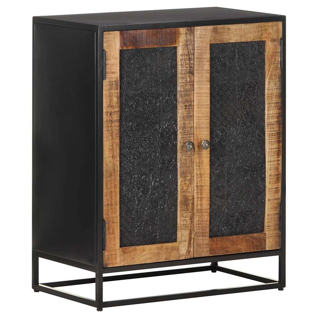 vidaXL Dressoir 60x35x75 cm ruw mangohout