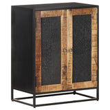 vidaXL Dressoir 60x35x75 cm ruw mangohout