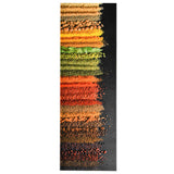 vidaXL Keukenmat wasbaar groenteprint 45x150 cm fluweel