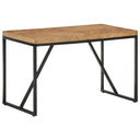 vidaXL Eettafel 120x60x76 cm acacia massif et mangohout