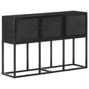 vidaXL Sideboard 115x30x76 cm Solid Mango Wood