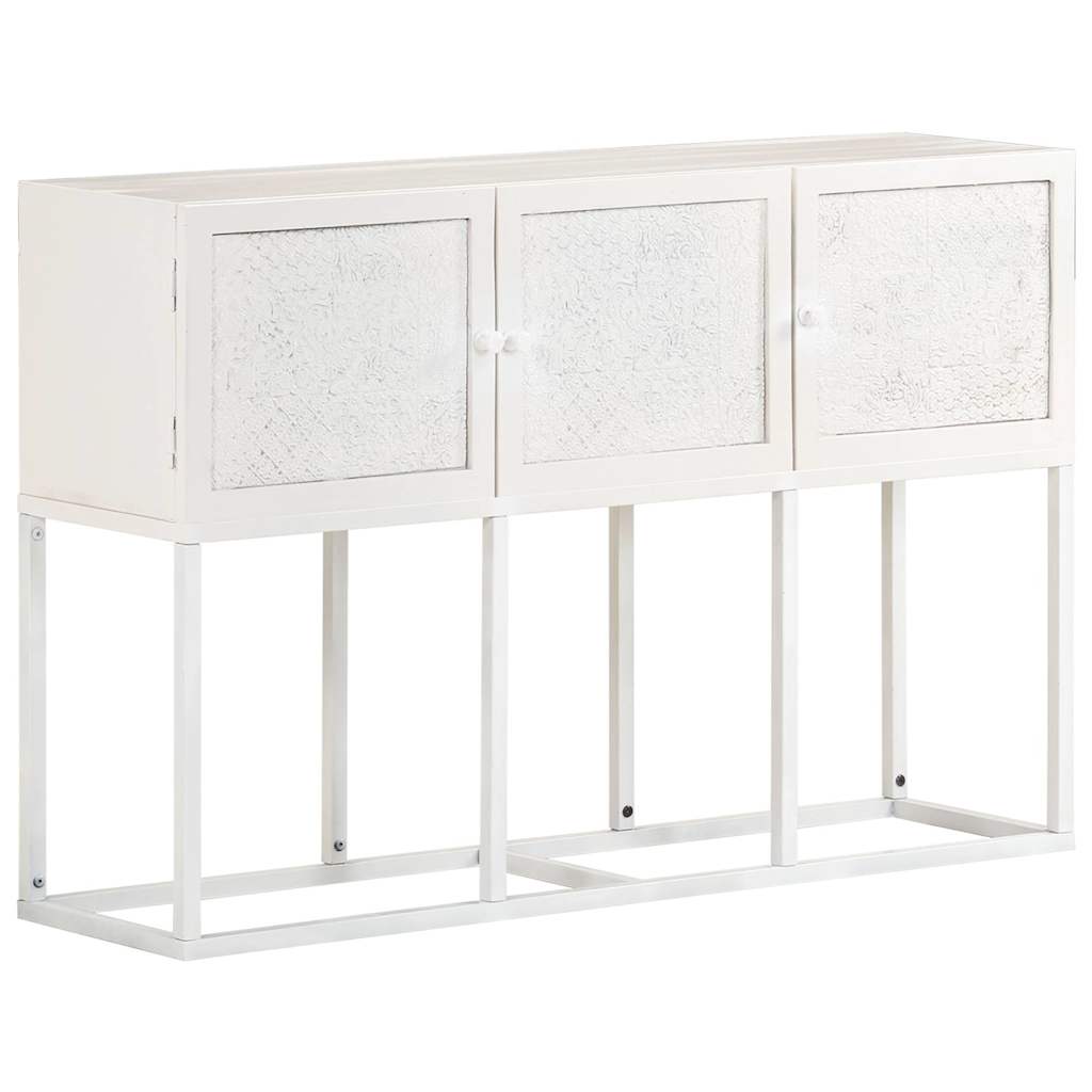 vidaXL Sideboard 115x30x76 cm Solid Mango Wood