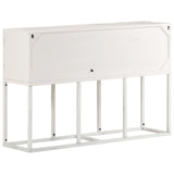 vidaXL Sideboard 115x30x76 cm Solid Mango Wood