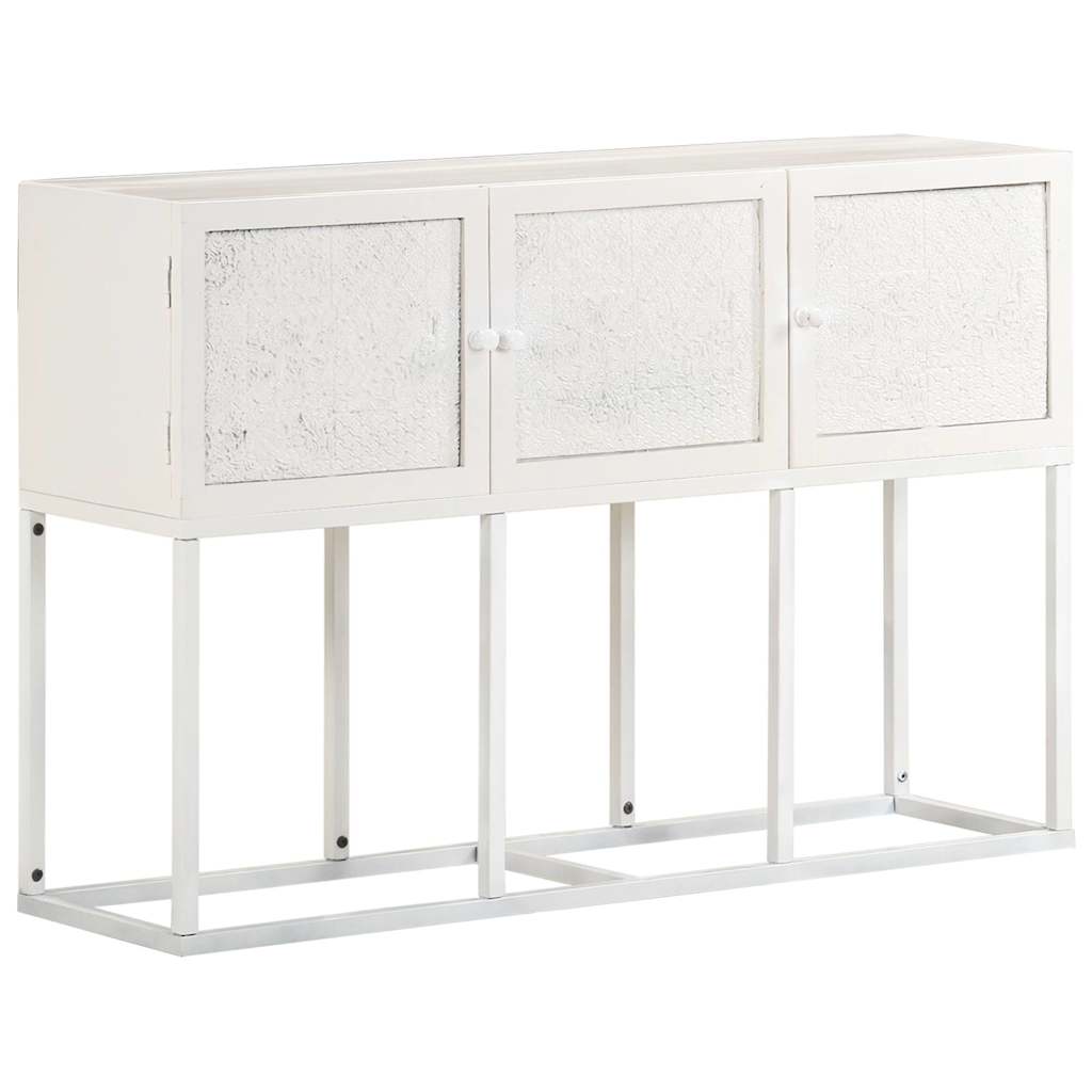 vidaXL Sideboard 115x30x76 cm Solid Mango Wood