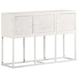 vidaXL Sideboard 115x30x76 cm Solid Mango Wood