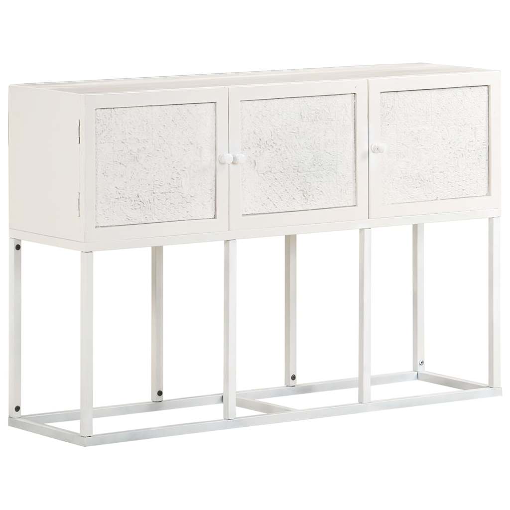 vidaXL Sideboard 115x30x76 cm Solid Mango Wood