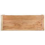 vidaXL Bankje 110x38x46 cm massief acaciahout