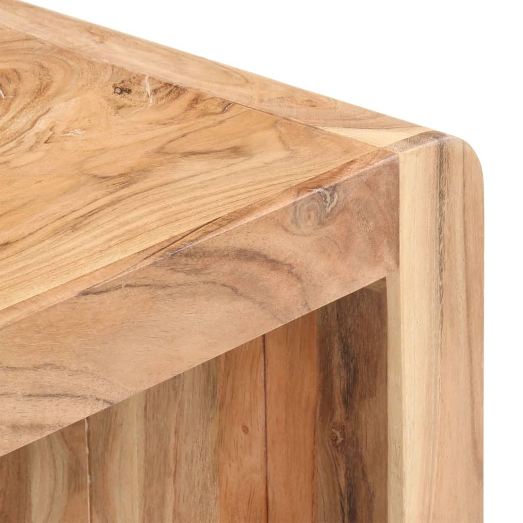 vidaXL Bankje 110x38x46 cm massief acaciahout