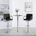 vidaXL Barstoelen 2 st artiste blanc