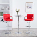vidaXL Barstoelen 2 st artiste blanc