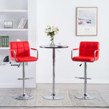 vidaXL Barstoelen 2 st artiste blanc