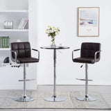 vidaXL Barstoelen 2 st artiste blanc