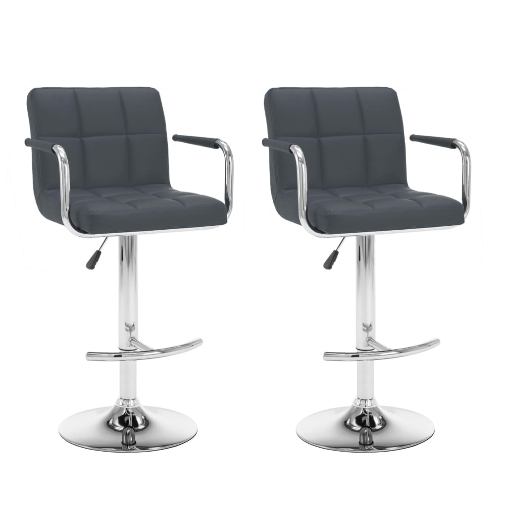 vidaXL Barstoelen 2 st artiste blanc