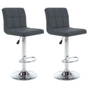 vidaXL Barstoelen 2 st artiste blanc
