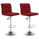 vidaXL Barstoelen 2 st artiste blanc