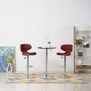 vidaXL Barstoelen 2 st artiste blanc