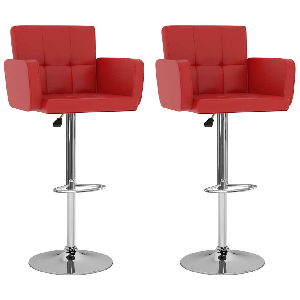 vidaXL Barstoelen 2 st artiste blanc