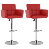 vidaXL Barstoelen 2 st artiste blanc