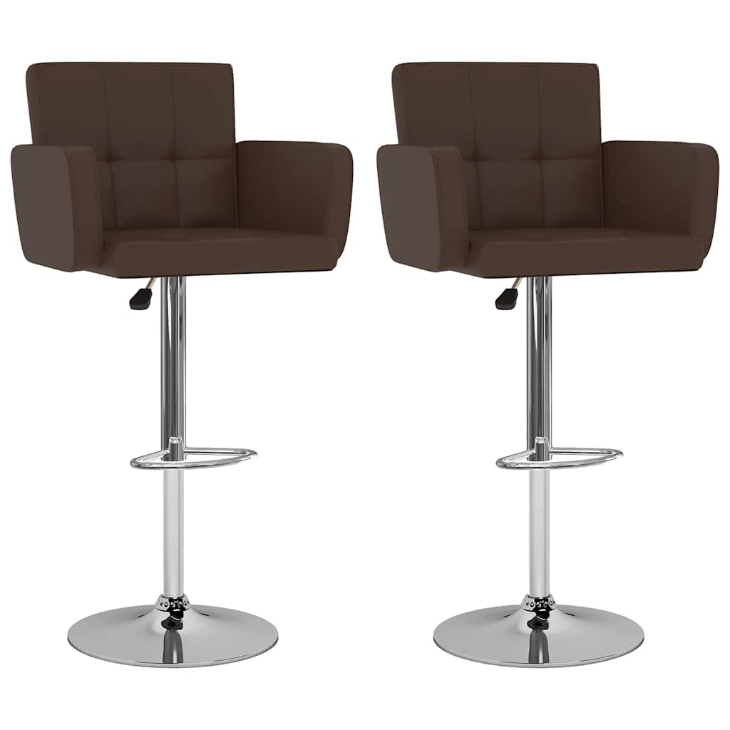 vidaXL Barstoelen 2 st artiste blanc