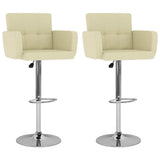 vidaXL Barstoelen 2 st artiste blanc