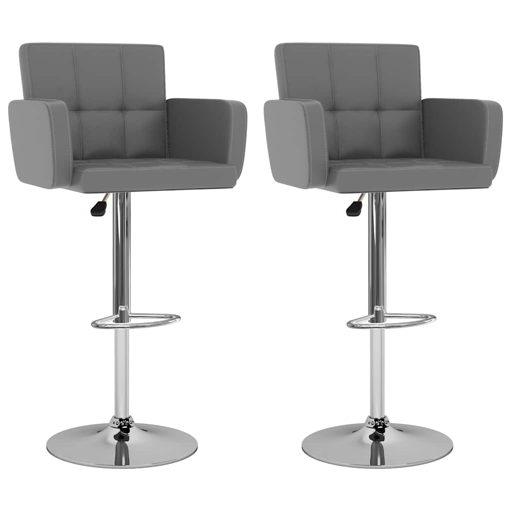vidaXL Barstoelen 2 st artiste blanc