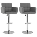 vidaXL Barstoelen 2 st artiste blanc