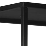 vidaXL Bookshelf 80x35x180 cm rough mango wood and iron