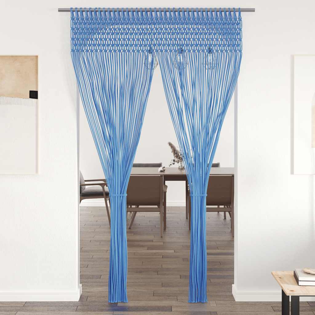 vidaXL Macrame Curtain 140x240 cm Cotton